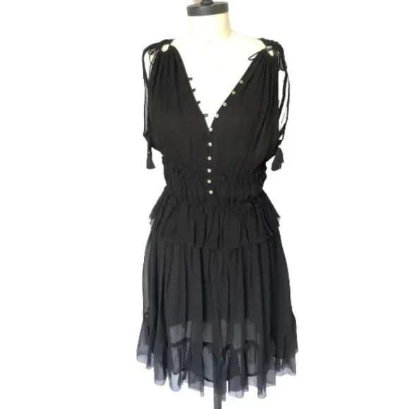 Ulla Johnson x Barneys Silk Georgette Noelle Dress